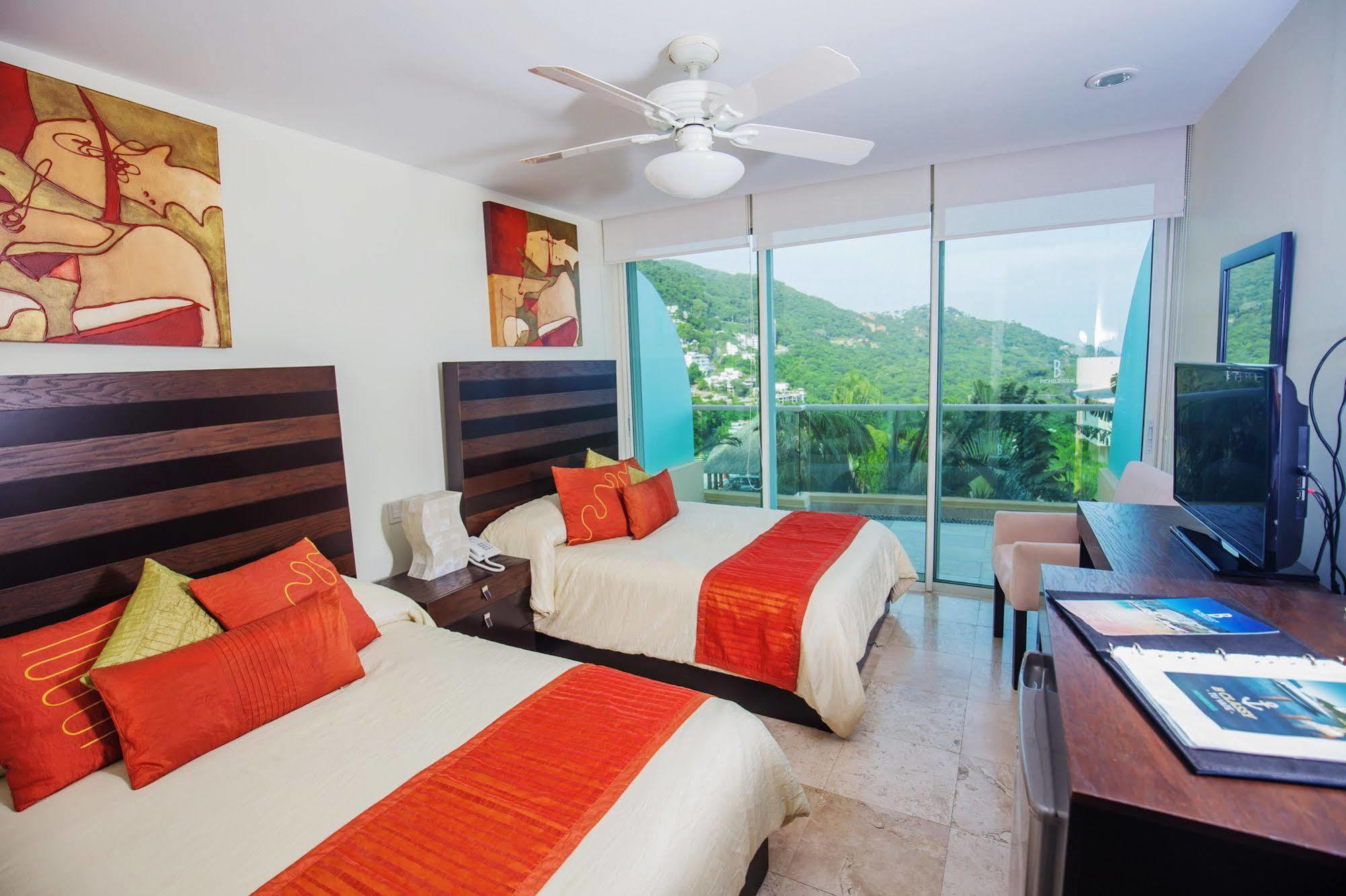 B Pichilingue Rooms & Beach Club Acapulco Buitenkant foto